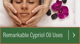 Cypriol oil for acne