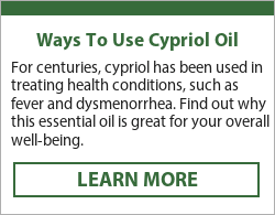  Cypriol essential oil for stress